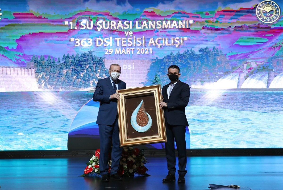 Cumhurbaşkanı Erdoğan: Meclis'te su kanunu hazırlıyoruz