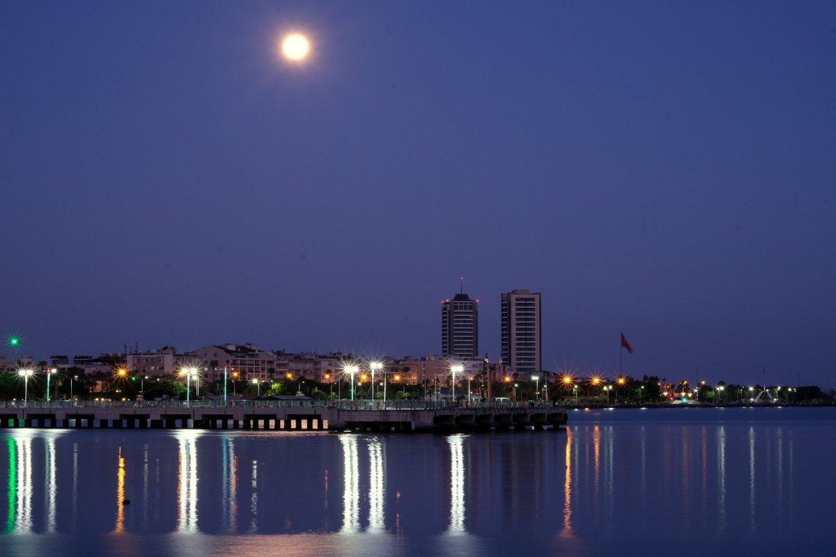 Hatay'dan Süper Ay görüntüleri