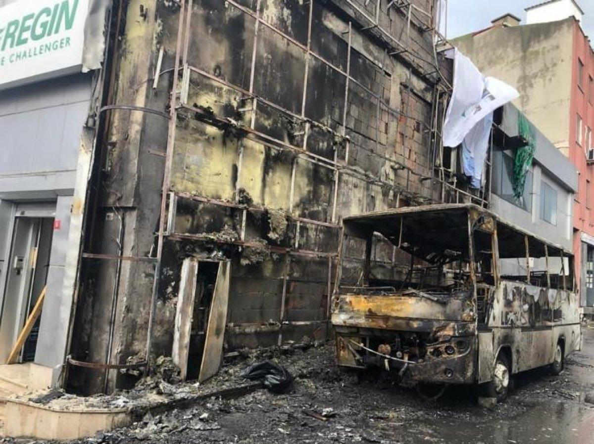 Kağıthane’de suç makinesi bu kez mobilya dükkanını ateşe verdi