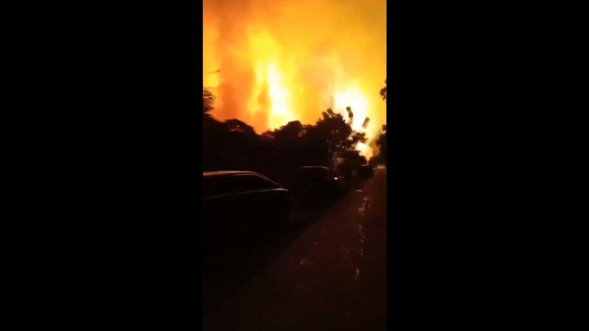 Endonezya'da petrol rafinerisinde patlama