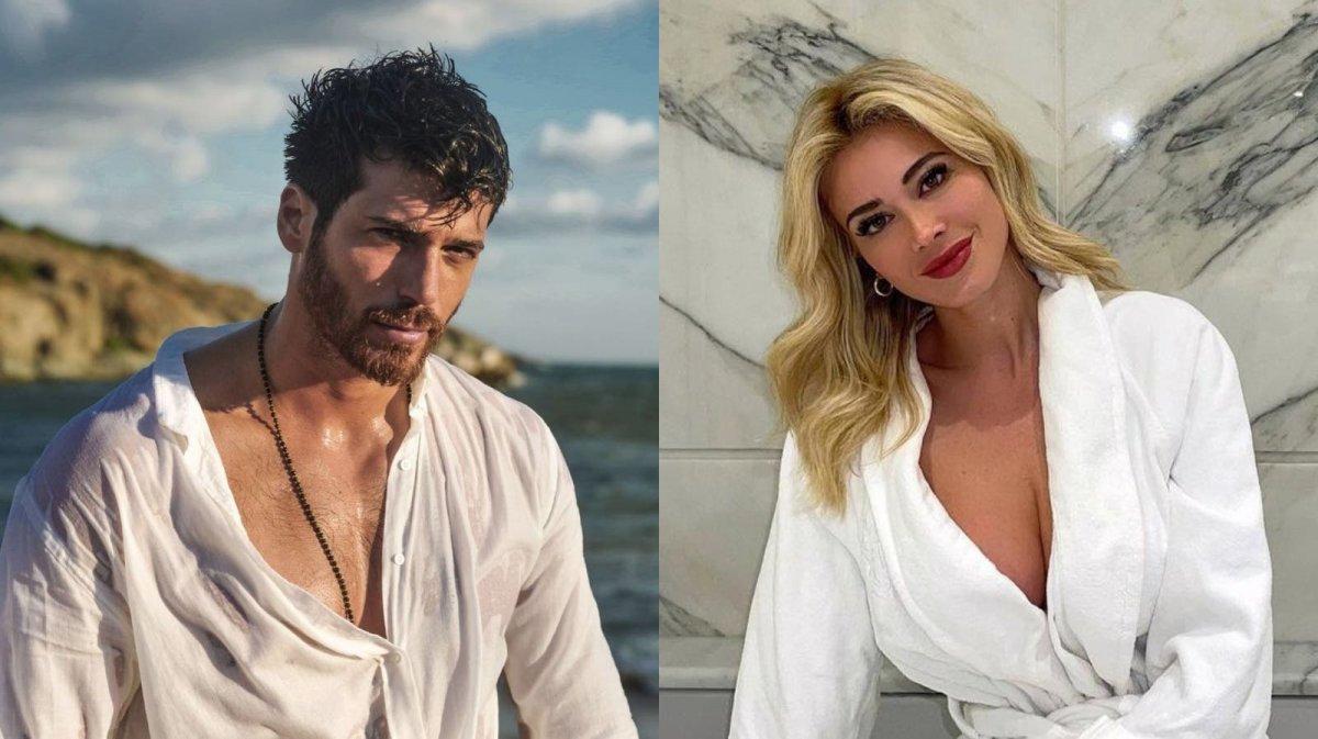 Can Yaman, Diletta Leotta'nın annesiyle tanıştı