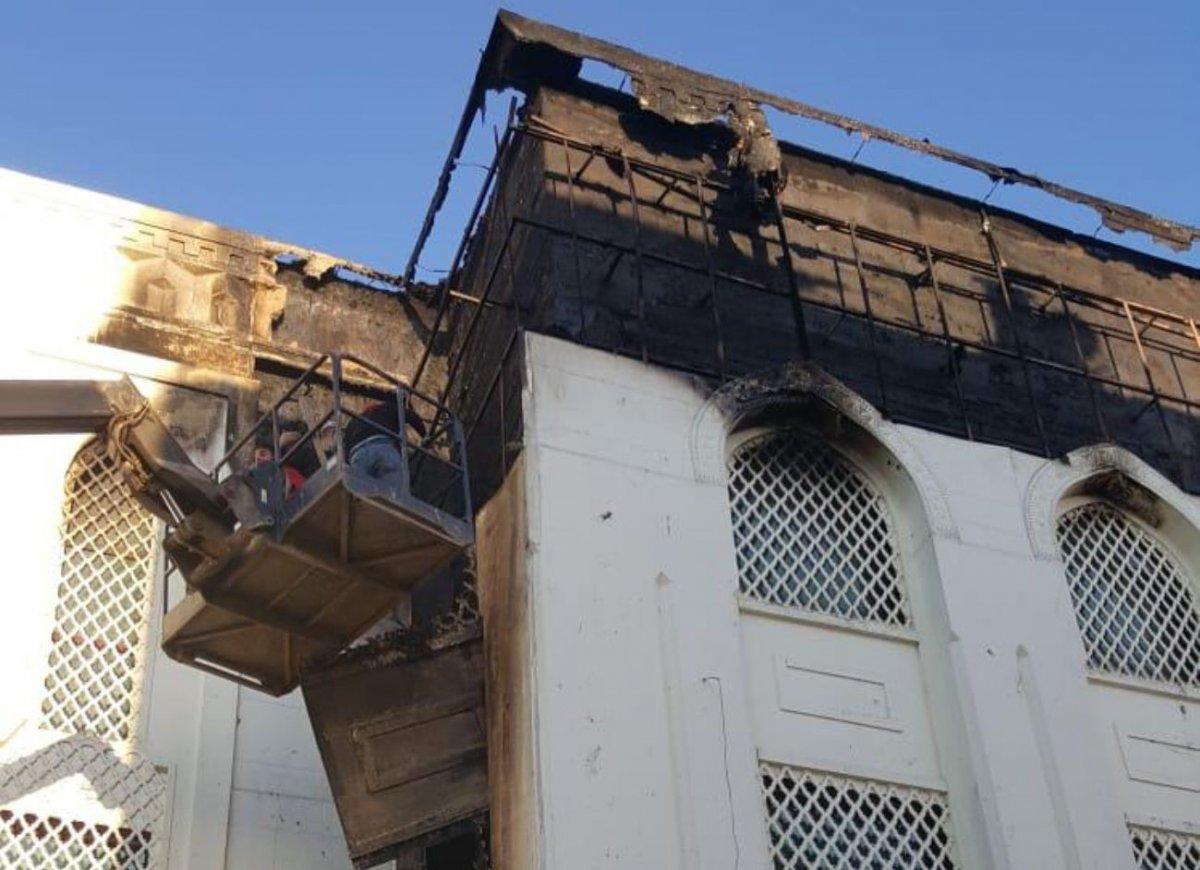 Adıyaman’ın Menzil köyünde yangın paniği