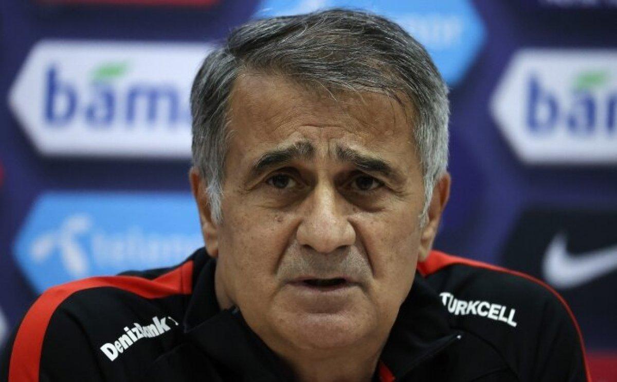 Şenol Güneş: 8 futbolcu kadrodan çıkarıldı