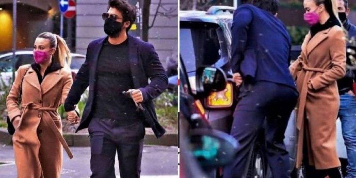 Can Yaman, Diletta Leotta'nın annesiyle tanıştı