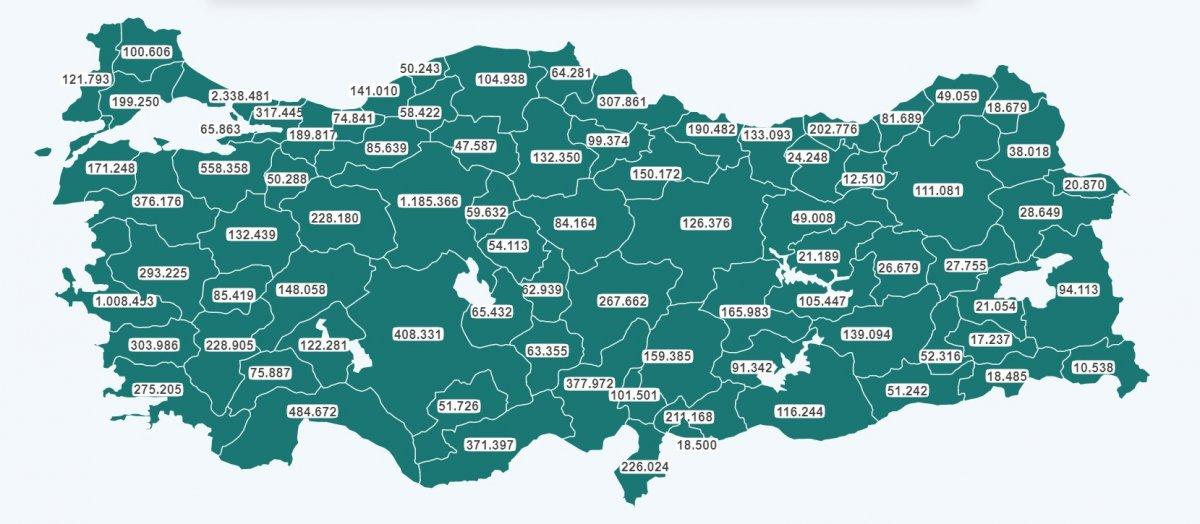 Türkiye'de aşı uygulamasında 15 milyon doz geçildi