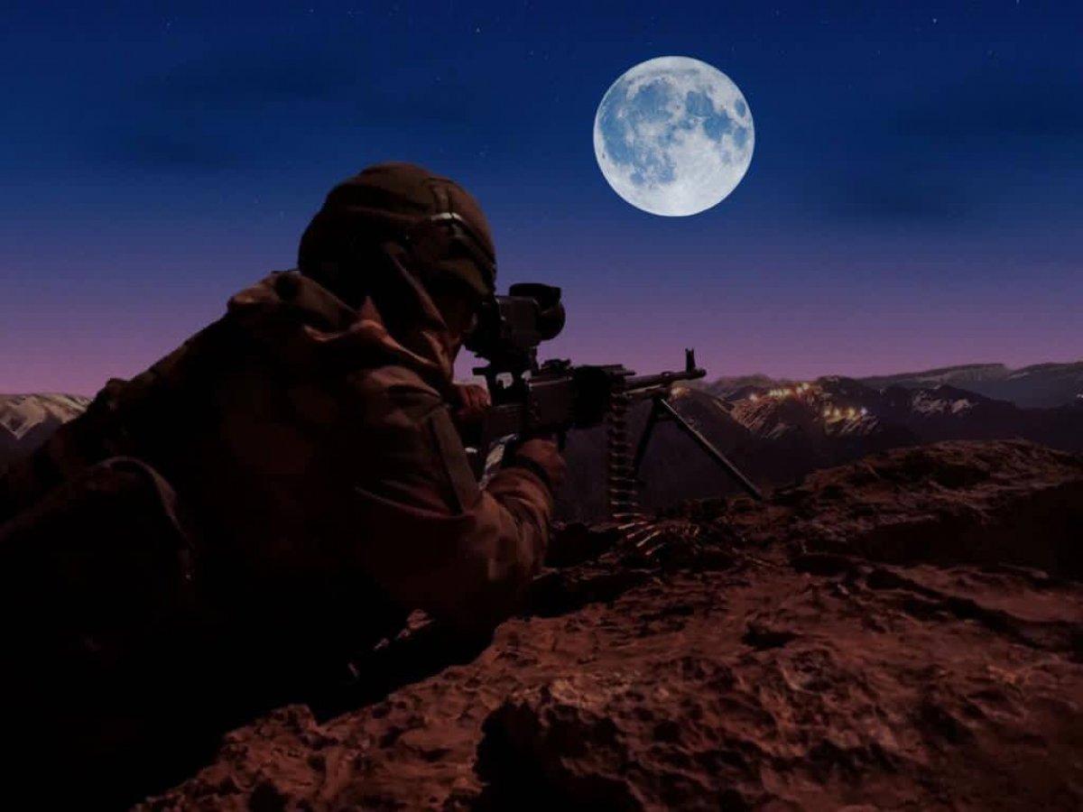 Mehmetçik'ten, Süper Ay ışığında teröristle mücadele harekatı