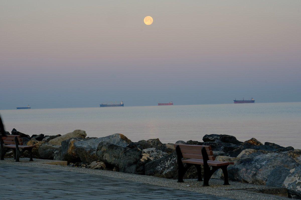 Hatay'dan Süper Ay görüntüleri