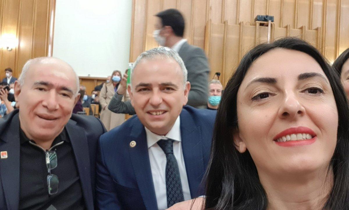 İlyas Salman CHP grup toplantısına katıldı