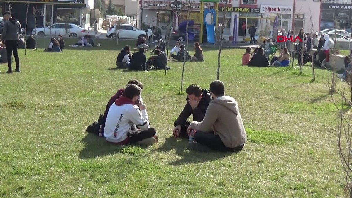 Tokatlılar parklara akın etti