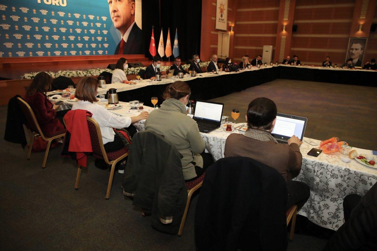 Osman Nuri Kabaktepe basın mensuplarıyla buluştu