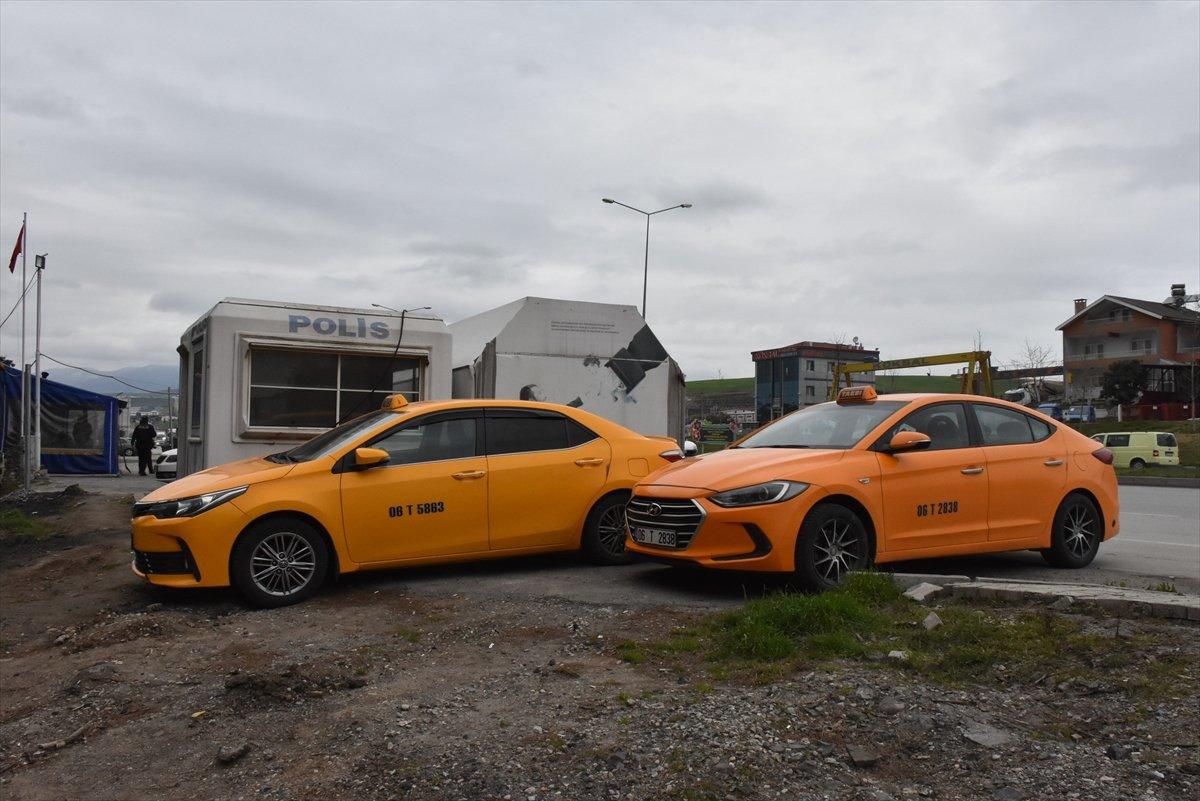 Taksi kaçak göçmen