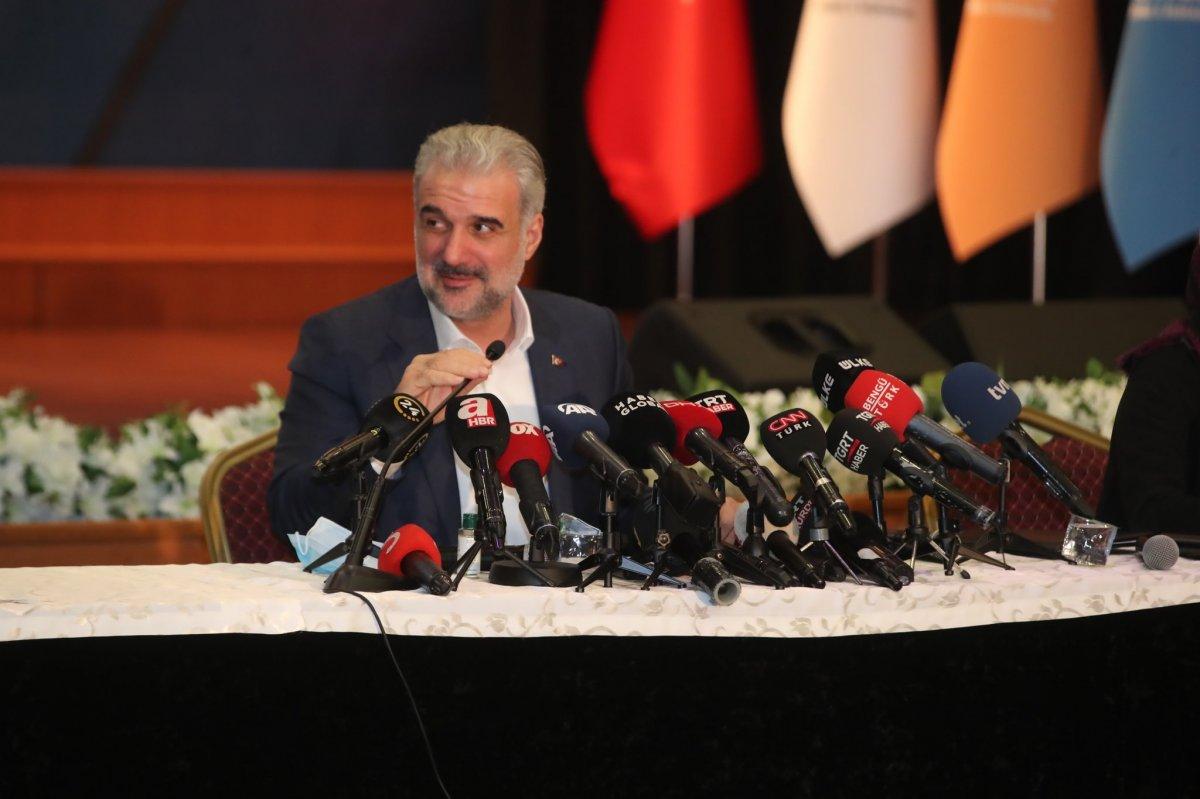 Osman Nuri Kabaktepe basın mensuplarıyla buluştu