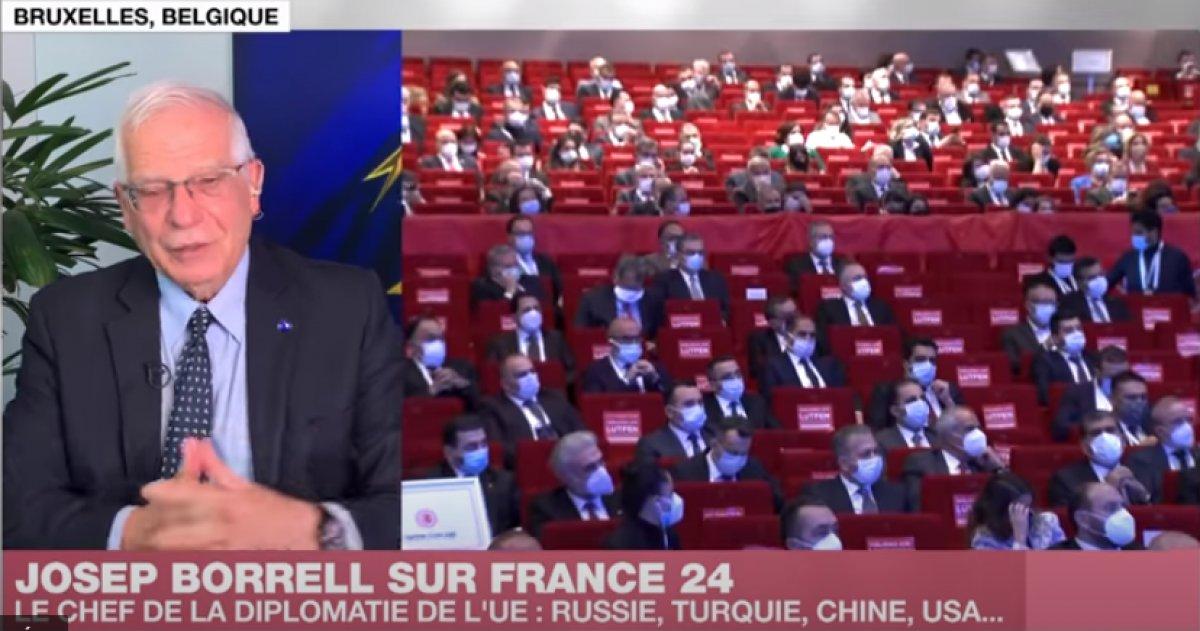 Joseph Borrell: Bana Türkiye'ye yaptırımdan bahsetmeyin
