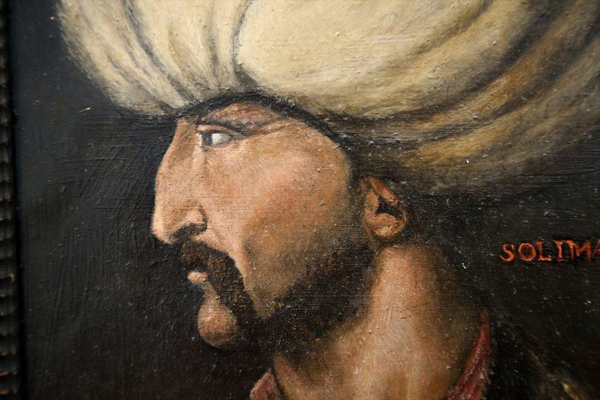 Kanuni Sultan Süleyman portresi açık artırma ile satıldı