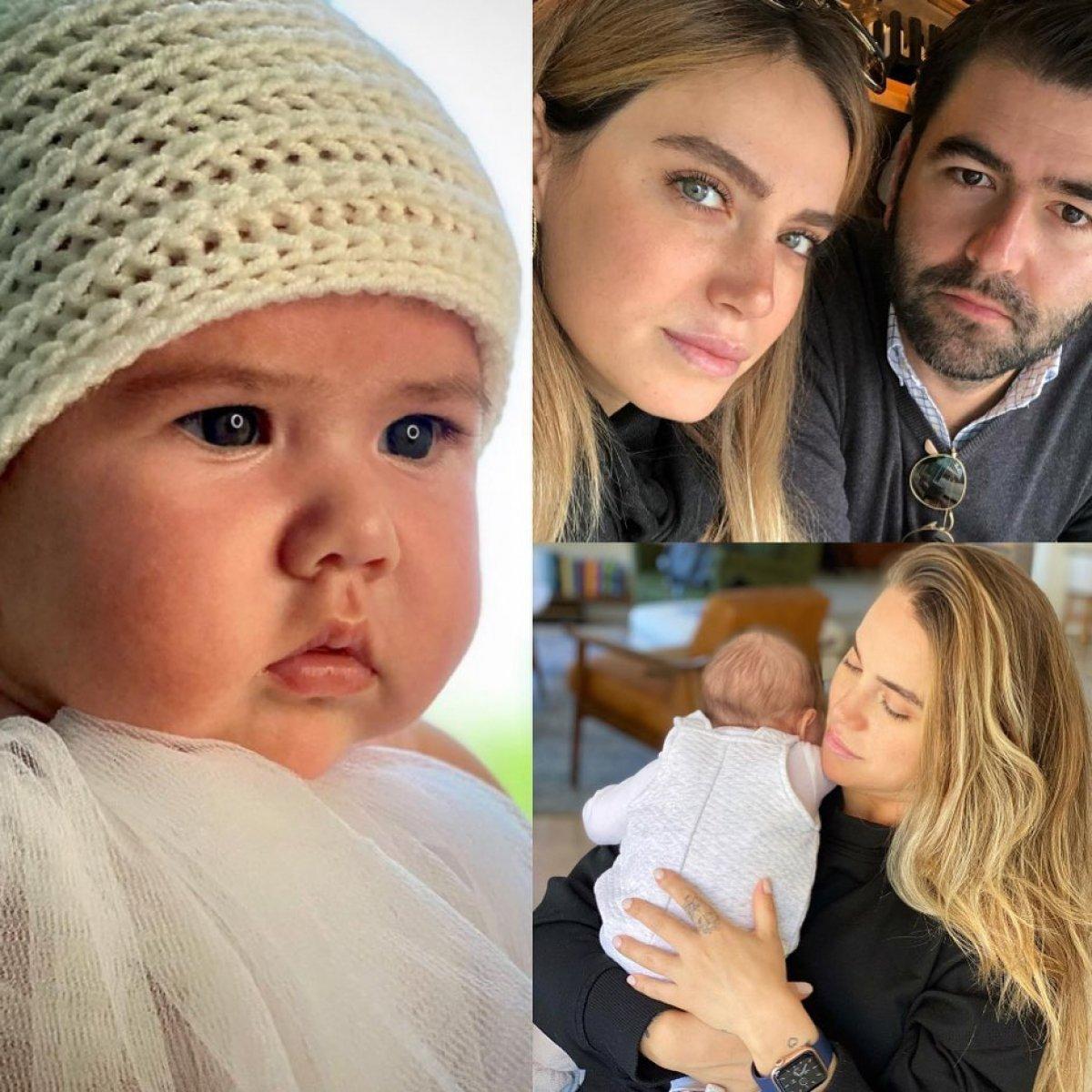 Ceyda Ateş'in kızı Talya'yı babasına benzettiler