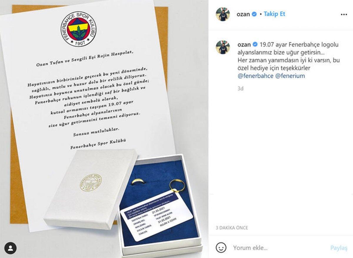 Ozan Tufan ve Rojin Haspolat evlendi