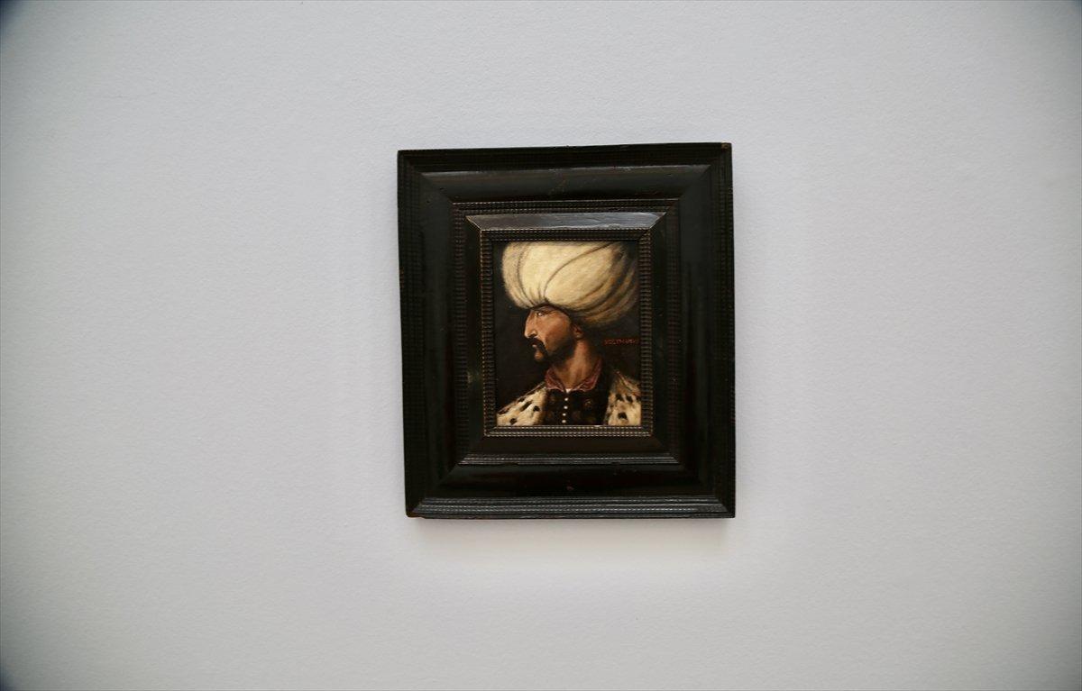 Kanuni Sultan Süleyman portresi açık artırma ile satıldı