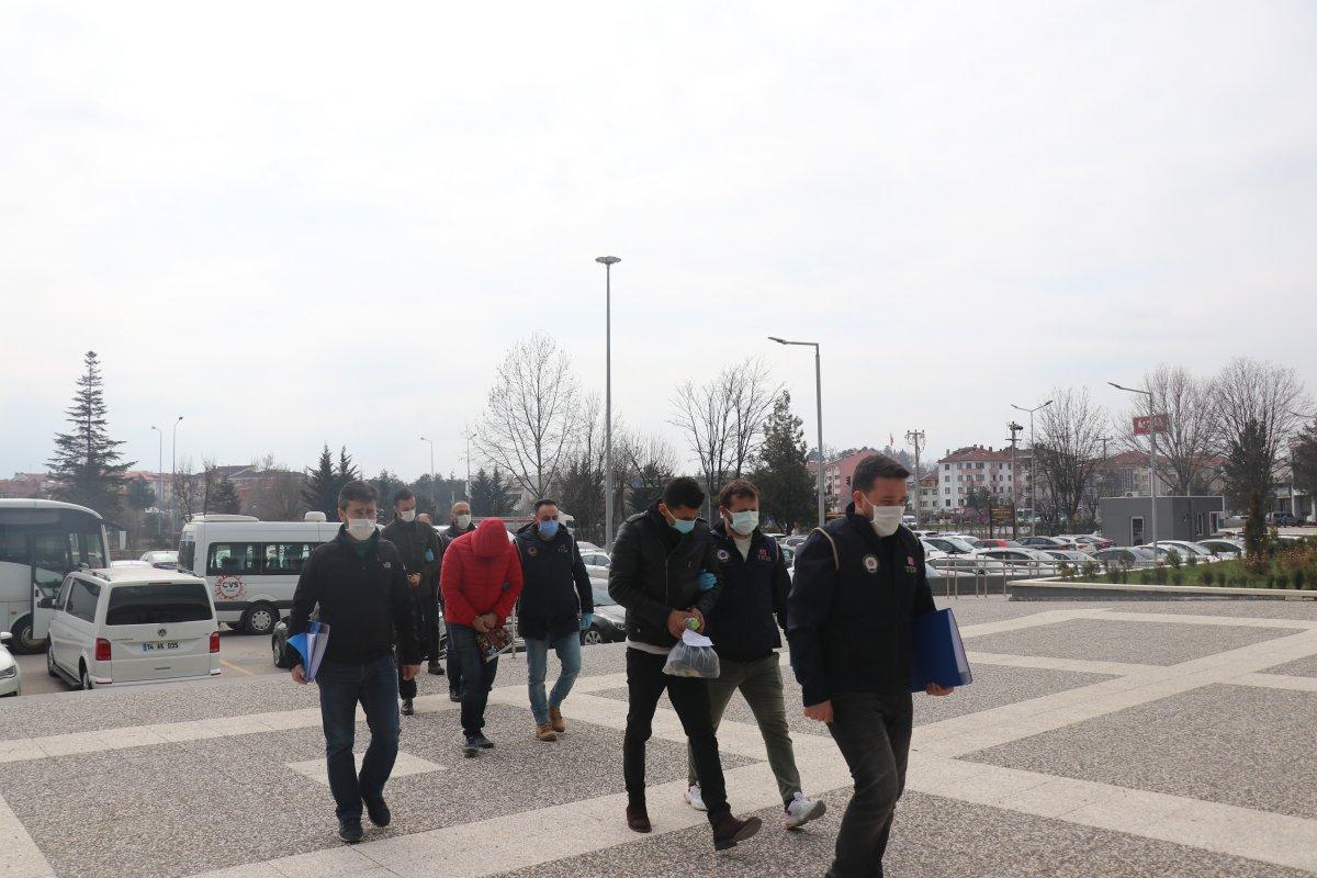 Bolu’da FETÖ şüphelisi 6 kişi adliyeye sevk edildi