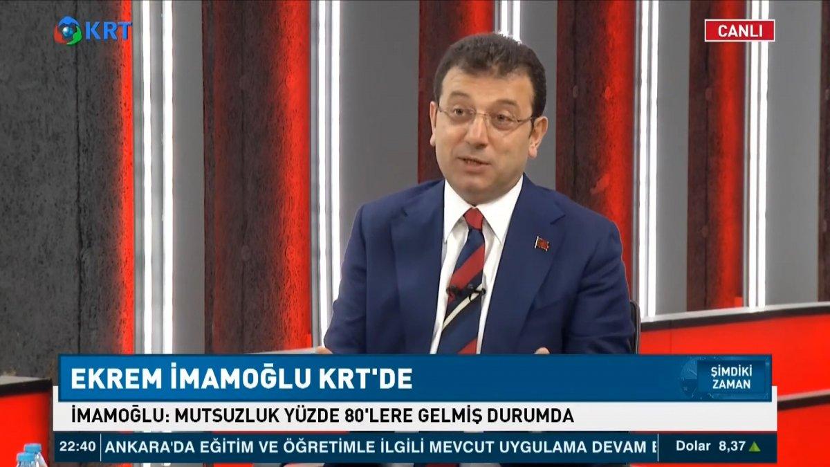 Ekrem İmamoğlu: Cumhurbaşkanı beni uzaktan seviyor