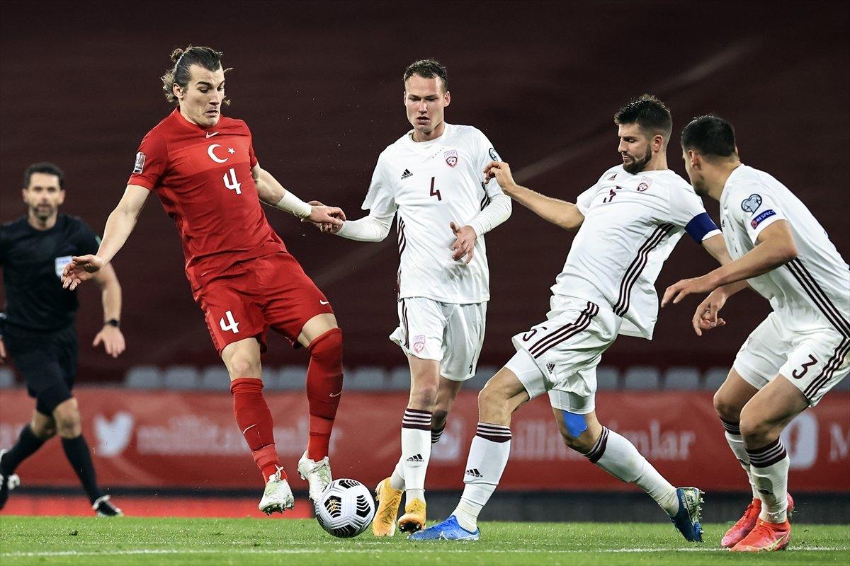 Türkiye, futbolda Letonya'yı 97 yıldır yenemiyor