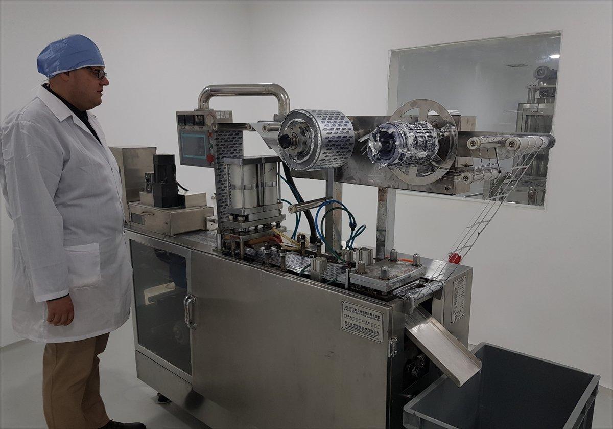 Afrin’de ilaç fabrikası kuruldu