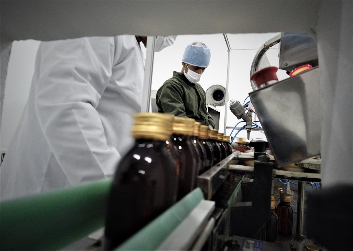 Afrin’de ilaç fabrikası kuruldu