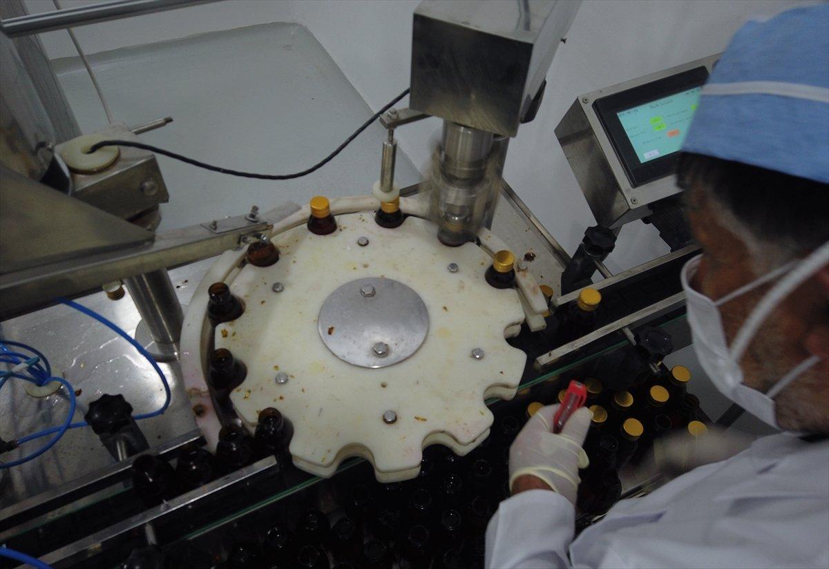 Afrin’de ilaç fabrikası kuruldu