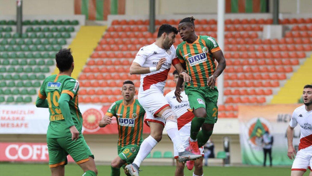 Alanyaspor isabetli şut oranında Avrupa'da ilk 3'te