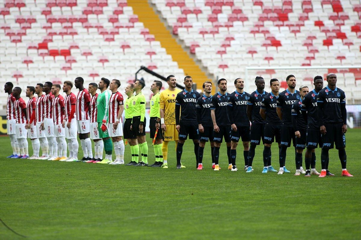 Trabzonspor, deplasmanda Sivasspor ile berabere kaldı