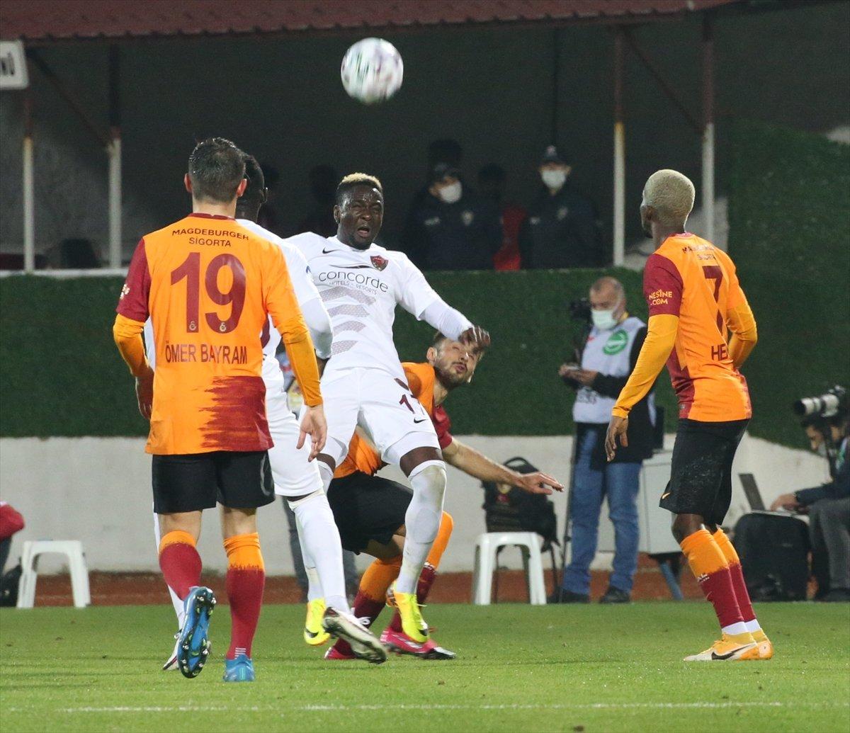 Galatasaray deplasmanda Hatayspor'a 3-0 kaybetti