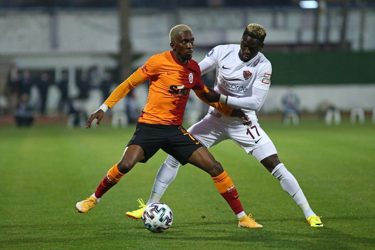 Galatasaray deplasmanda Hatayspor'a 3-0 kaybetti