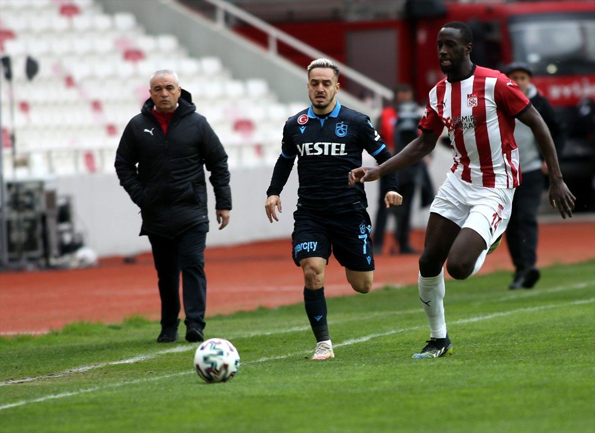 Trabzonspor, deplasmanda Sivasspor ile berabere kaldı