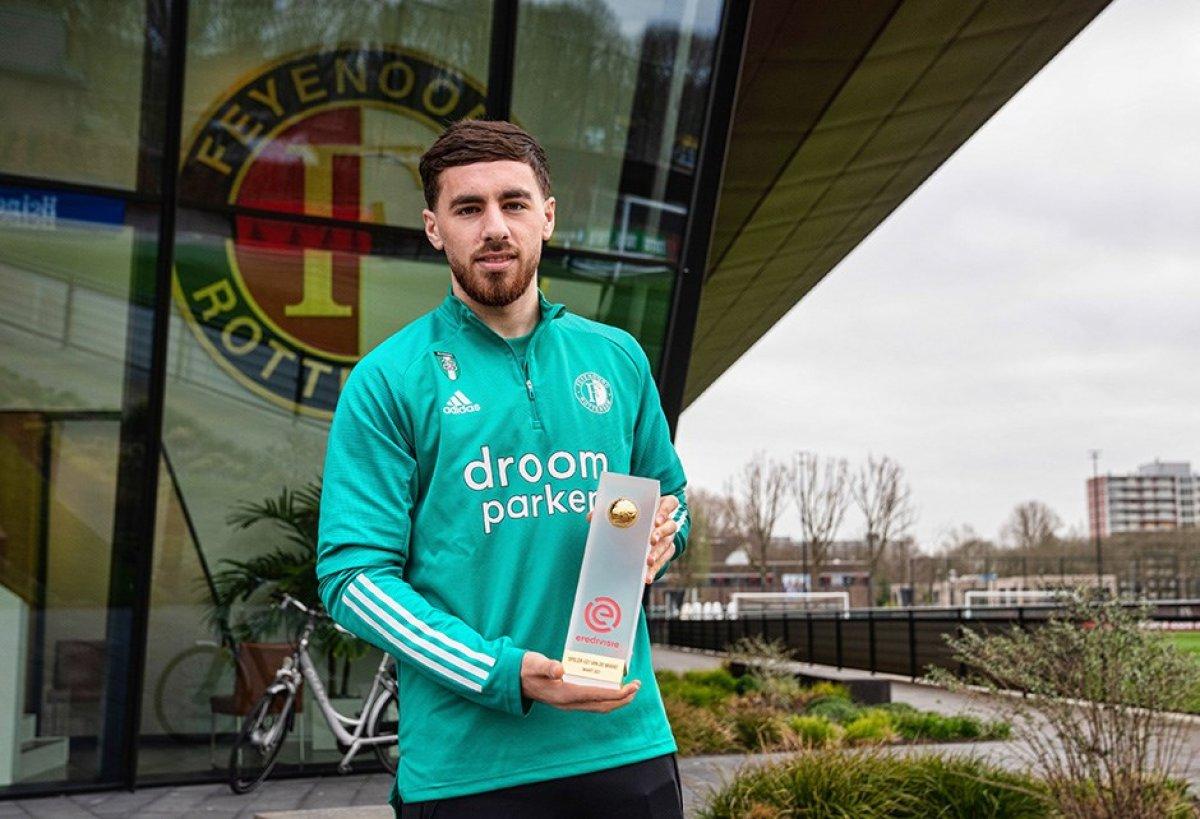 Hollanda'da ayın oyuncusu Orkun Kökçü