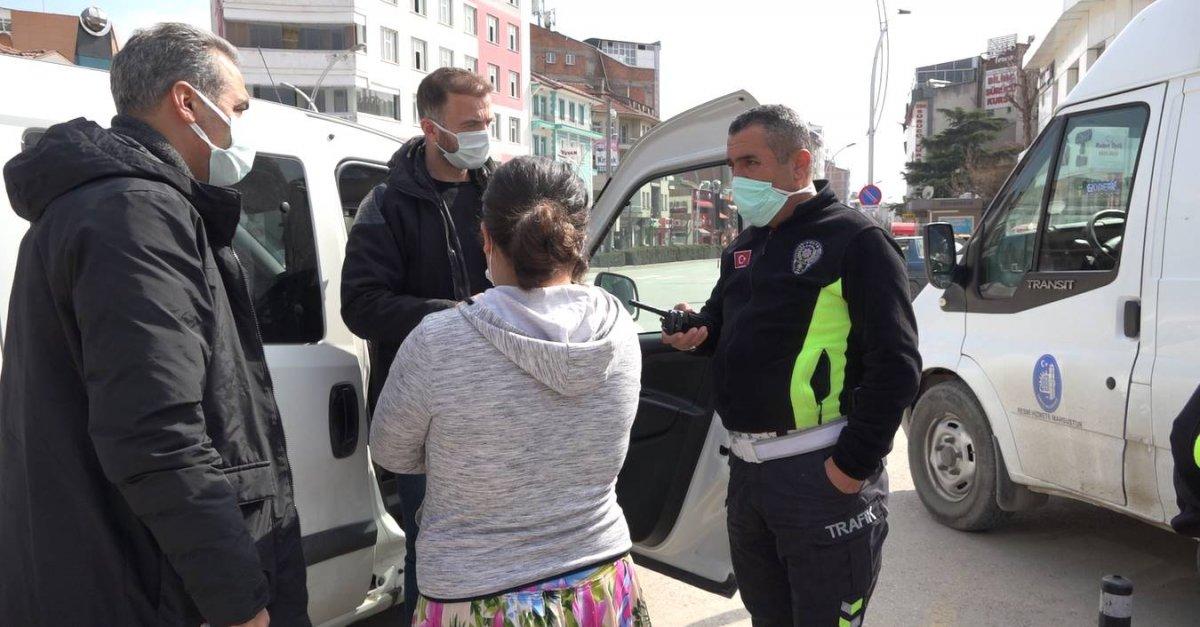 Çorum'da şiddet gören kadın sokağa çıkıp polise sığındı