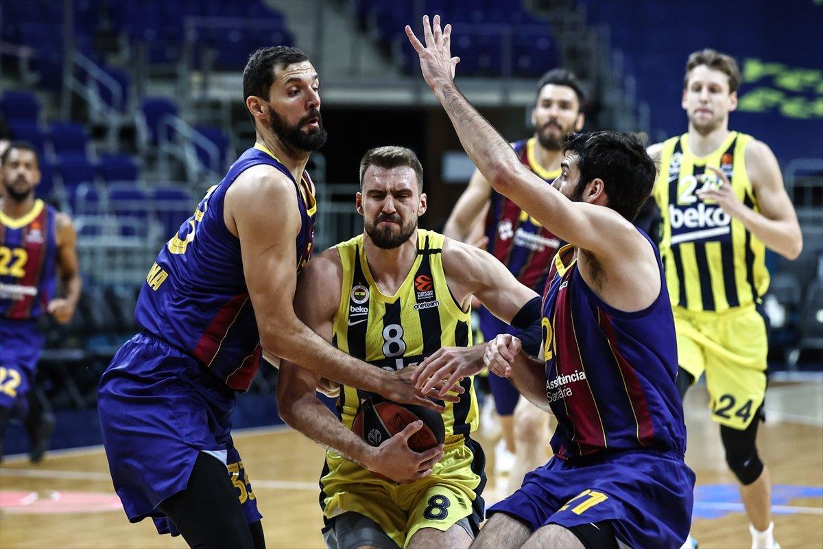 Fenerbahçe EuroLeague'de Barcelona'ya yenildi