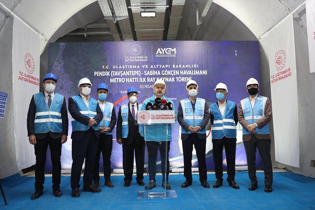 Sabiha Gökçen Havalimanı metroyla Kadıköy'e kesintisiz bağlanıyor