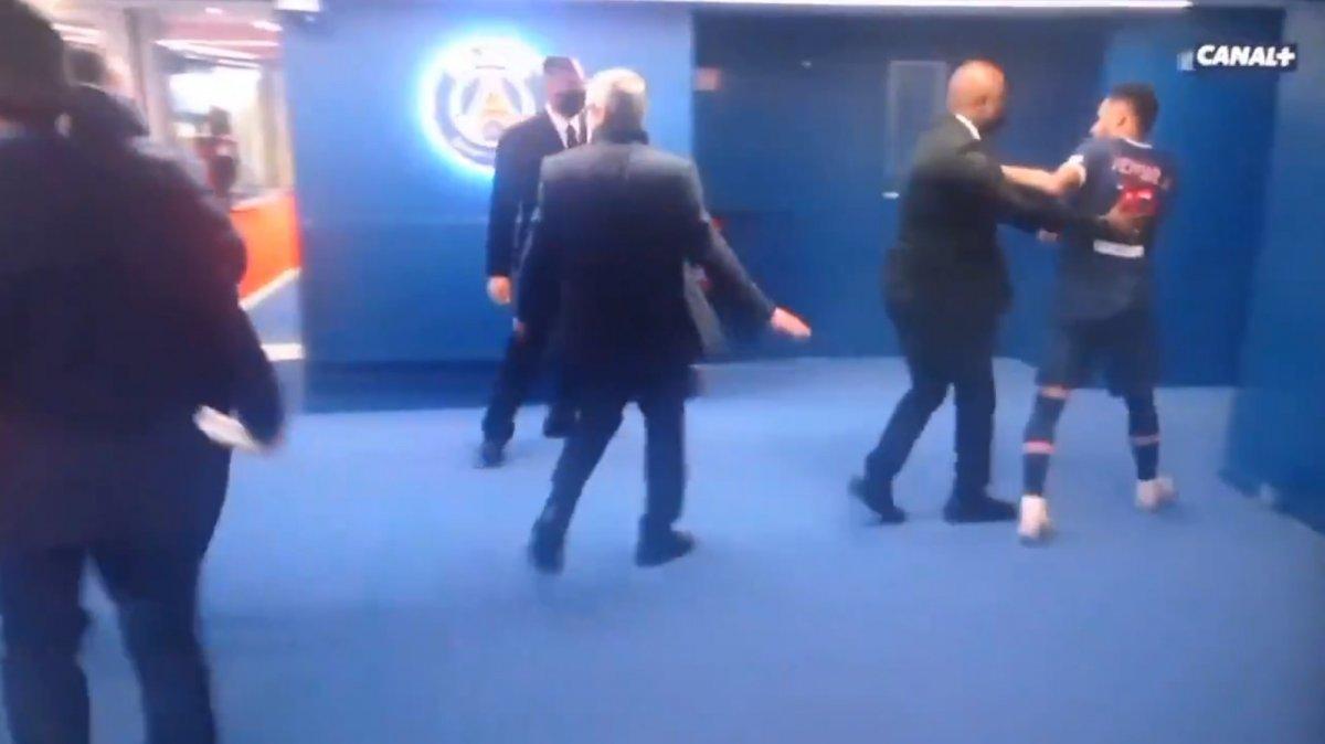 Neymar, maç sonu Djalo'ya saldırdı