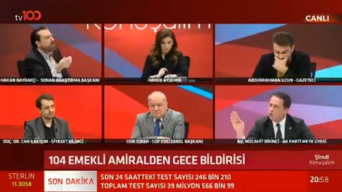 Hakan Bayrakçı ve Mücahit Birinci arasında 'bildiri' tartışması