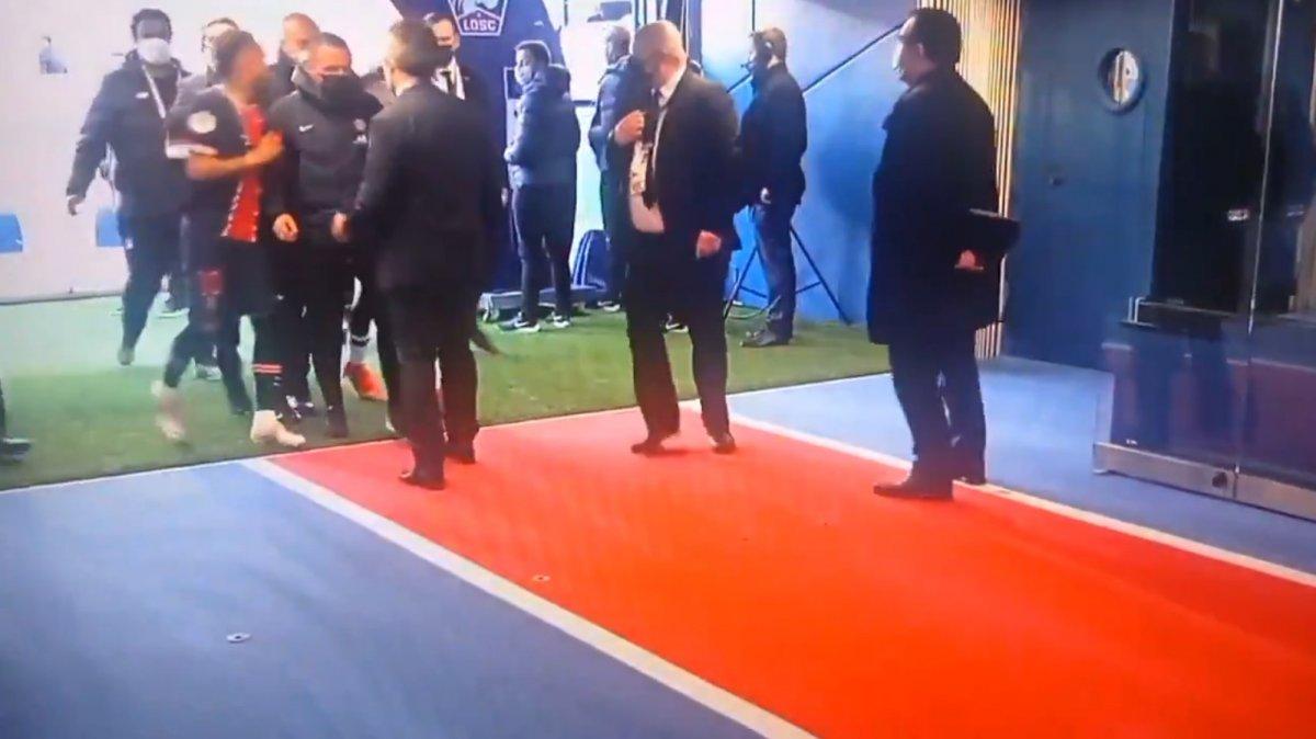 Neymar, maç sonu Djalo'ya saldırdı