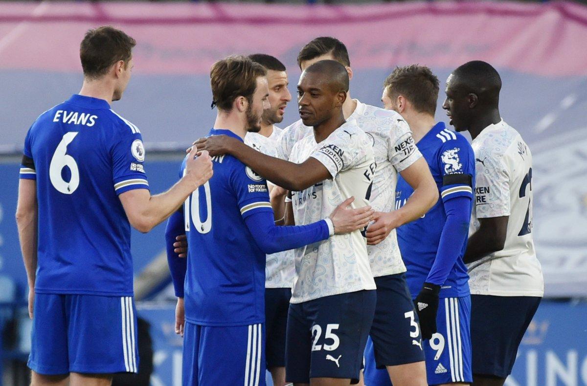 Manchester City, Leicester'ı deplasmanda 2-0 mağlup etti