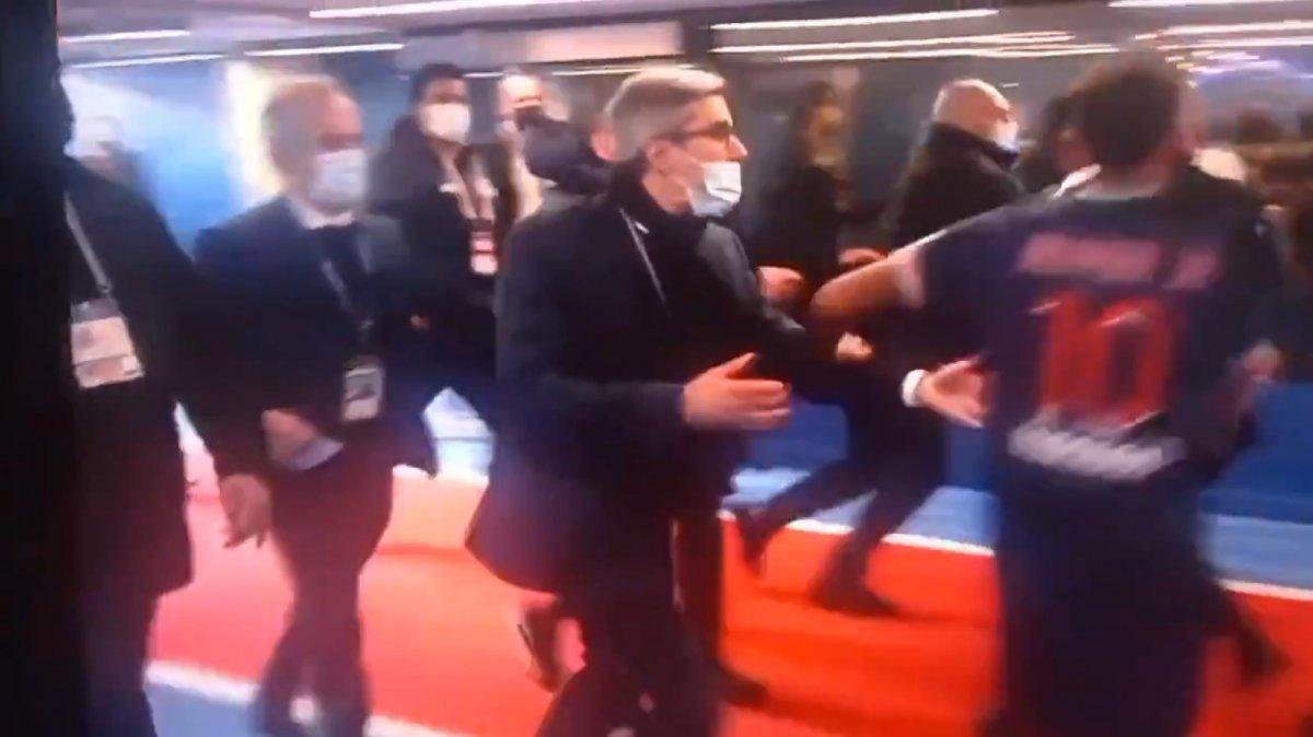 Neymar, maç sonu Djalo'ya saldırdı