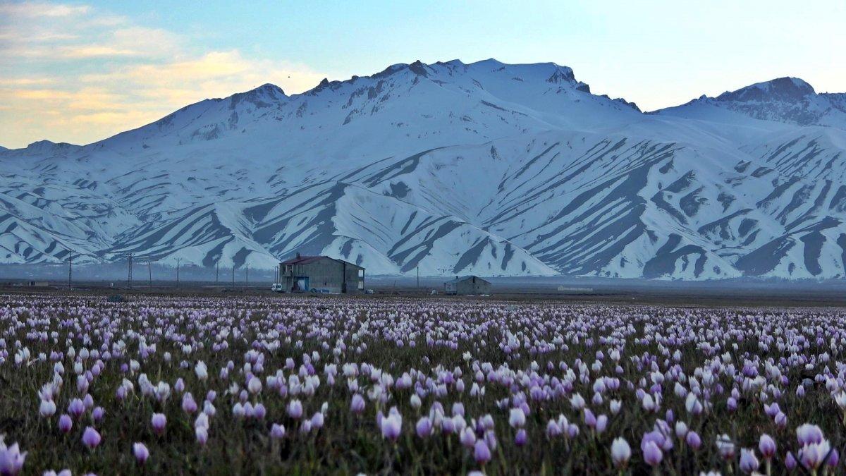 Yüksekova'da iki mevsim bir arada