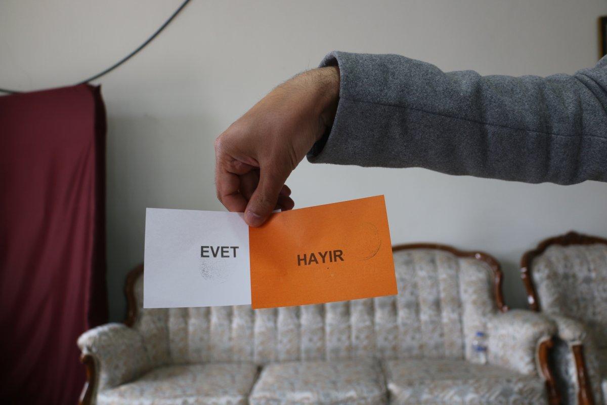 Elazığ'da referanduma gidilen köyden ‘evet’ çıktı