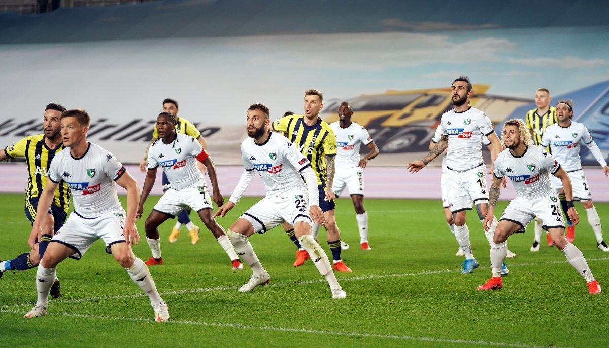 Fenerbahçe evinde Denizlispor'u yendi