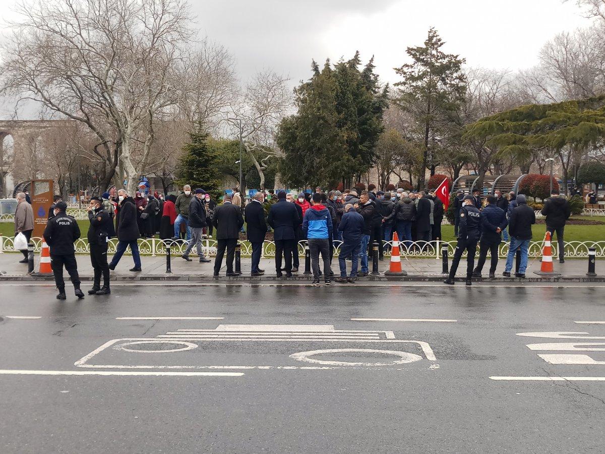 İBB önünde eylem: Kentsel değil, rantsal dönüşüme karşıyız