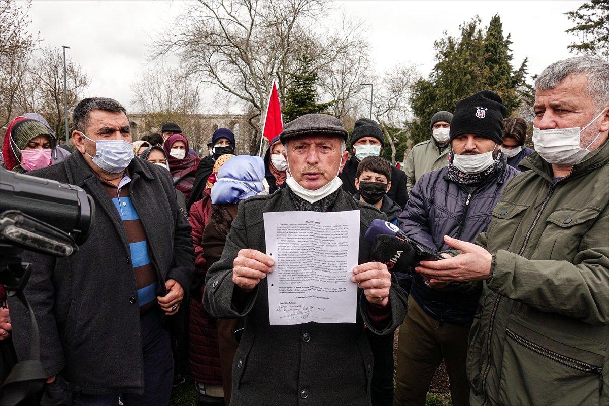 İBB önünde eylem: Kentsel değil, rantsal dönüşüme karşıyız