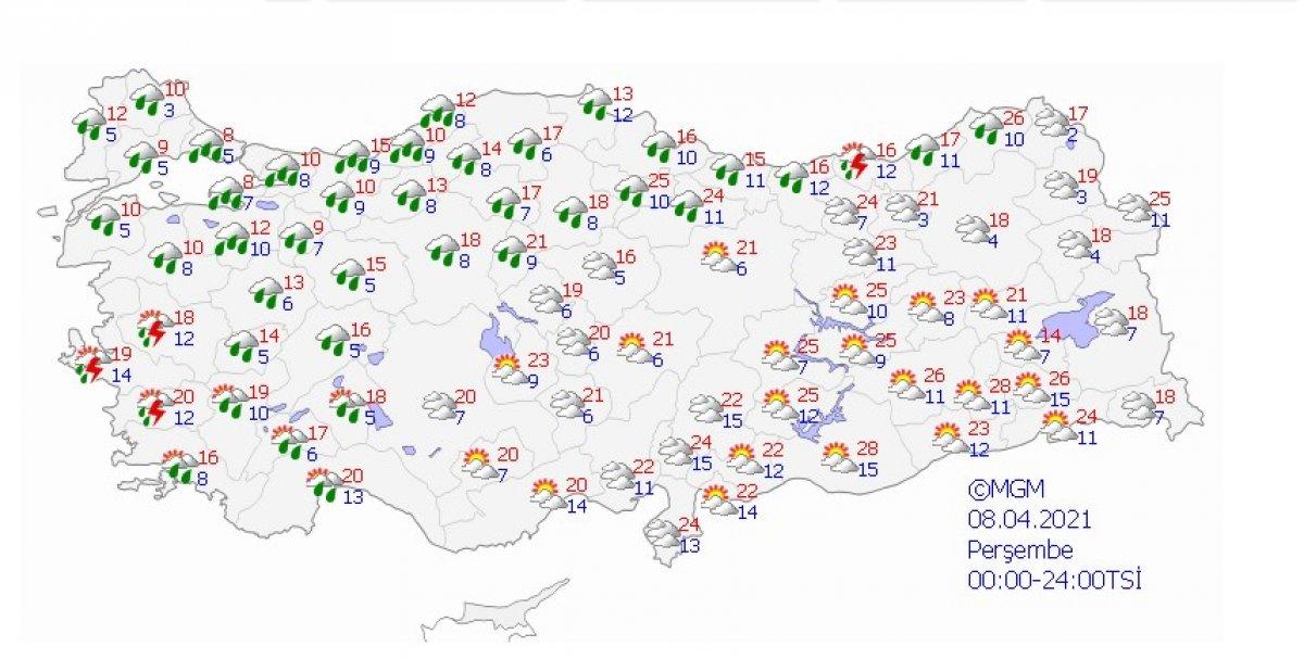 Meteoroloji uzmanından perşembe için uyarı