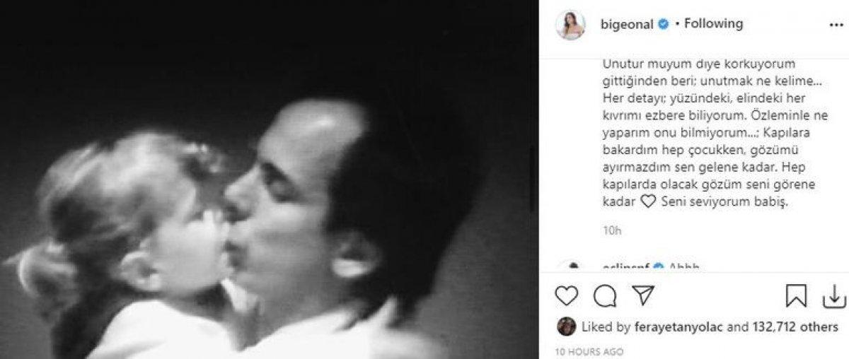 Bige Önal'dan duygulandıran paylaşım