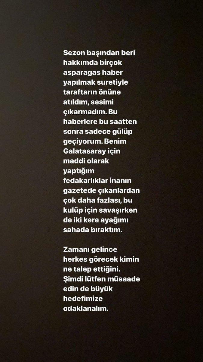 Emre Akbaba'dan yönetime imza parası talebi