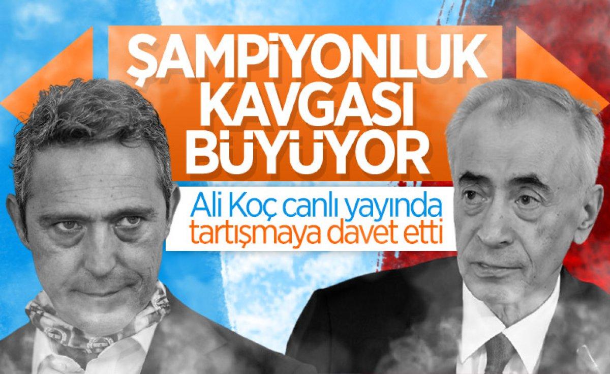 Galatasaray'dan Fenerbahçe'ye canlı yayın cevabı